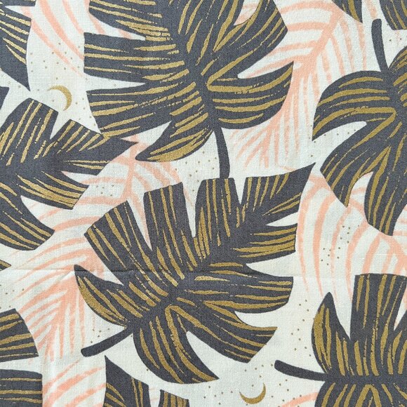 3.7 yd - Ruby Star Society - Florida One - Shade Palms Slate Grey - Fabric - Picture 3 of 5